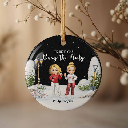 I'd Help You Bury The Body, Best Friends In Winter Gear