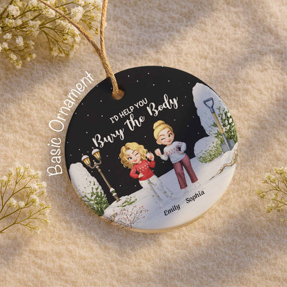 I'd Help You Bury The Body, Best Friends In Winter Gear