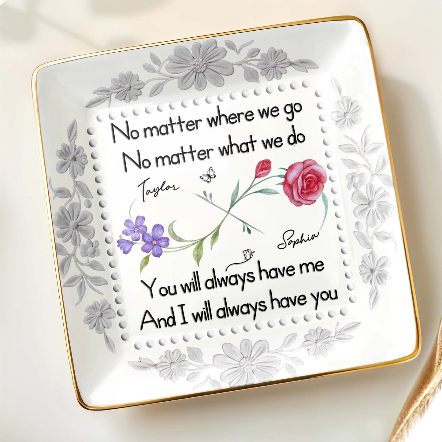 No Matter Where We Go, You Will Always Have Me, Flowers