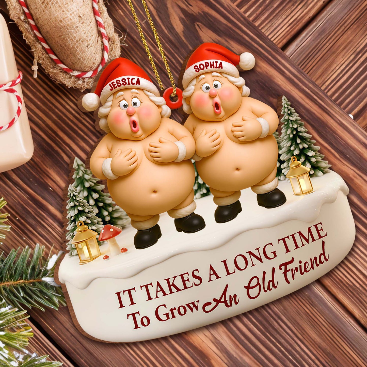 It Takes A Long Time To Grow An Old Friend Christmas Elves