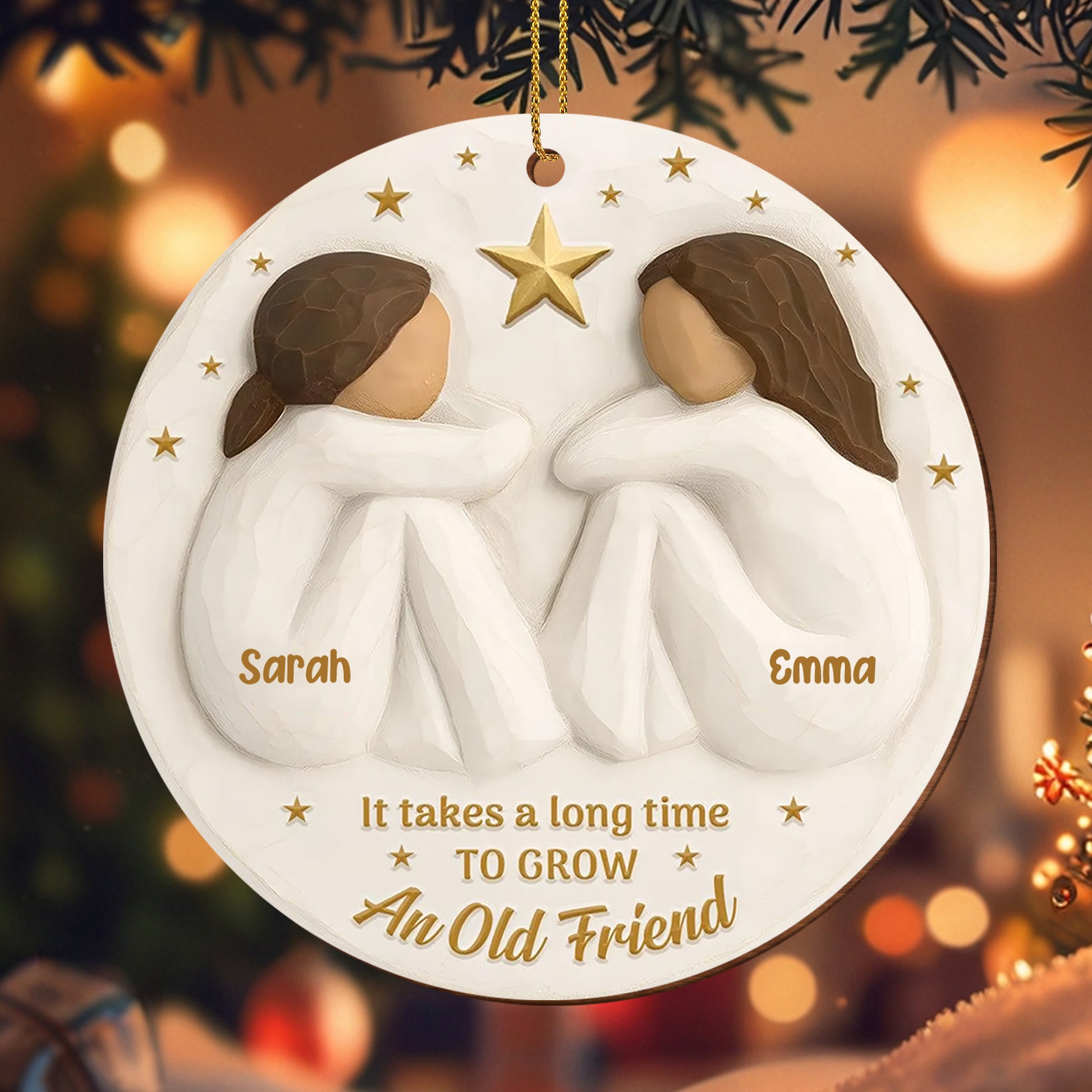 It Takes A Long Time, Two People And A Star Ornament