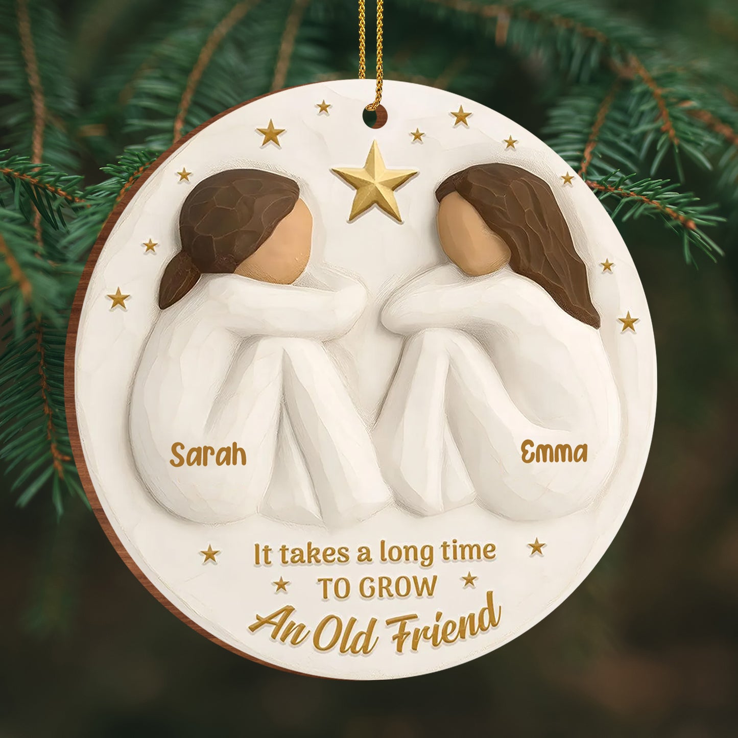 It Takes A Long Time, Two People And A Star Ornament