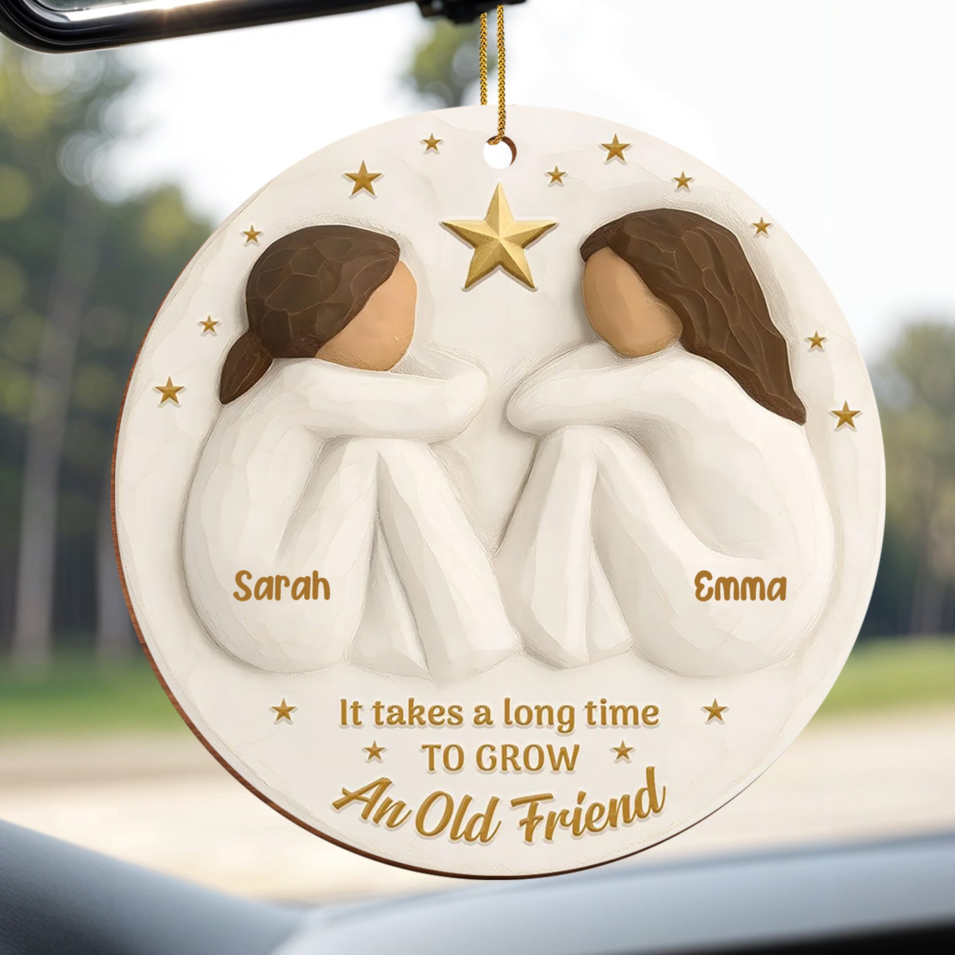 It Takes A Long Time, Two People And A Star Ornament