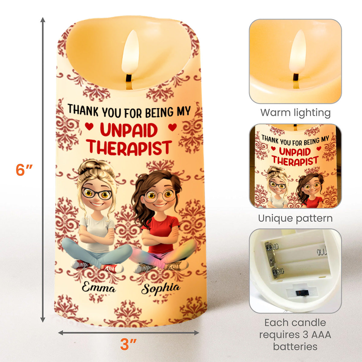 Thank You For Being My Unpaid Therapist, Two Friends