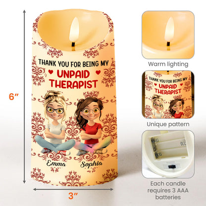 Thank You For Being My Unpaid Therapist, Two Friends