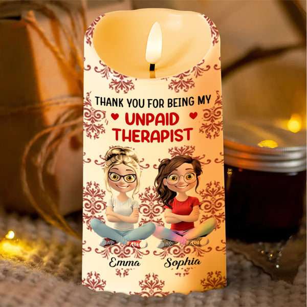 Thank You For Being My Unpaid Therapist, Two Friends