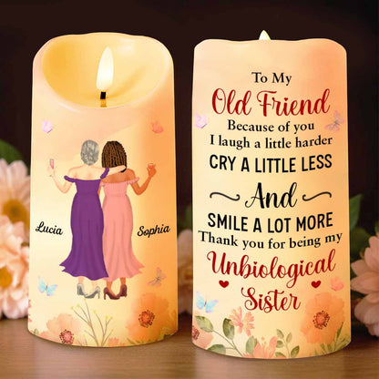 To My Old Friend Thank You For Being My Unbiological Sister