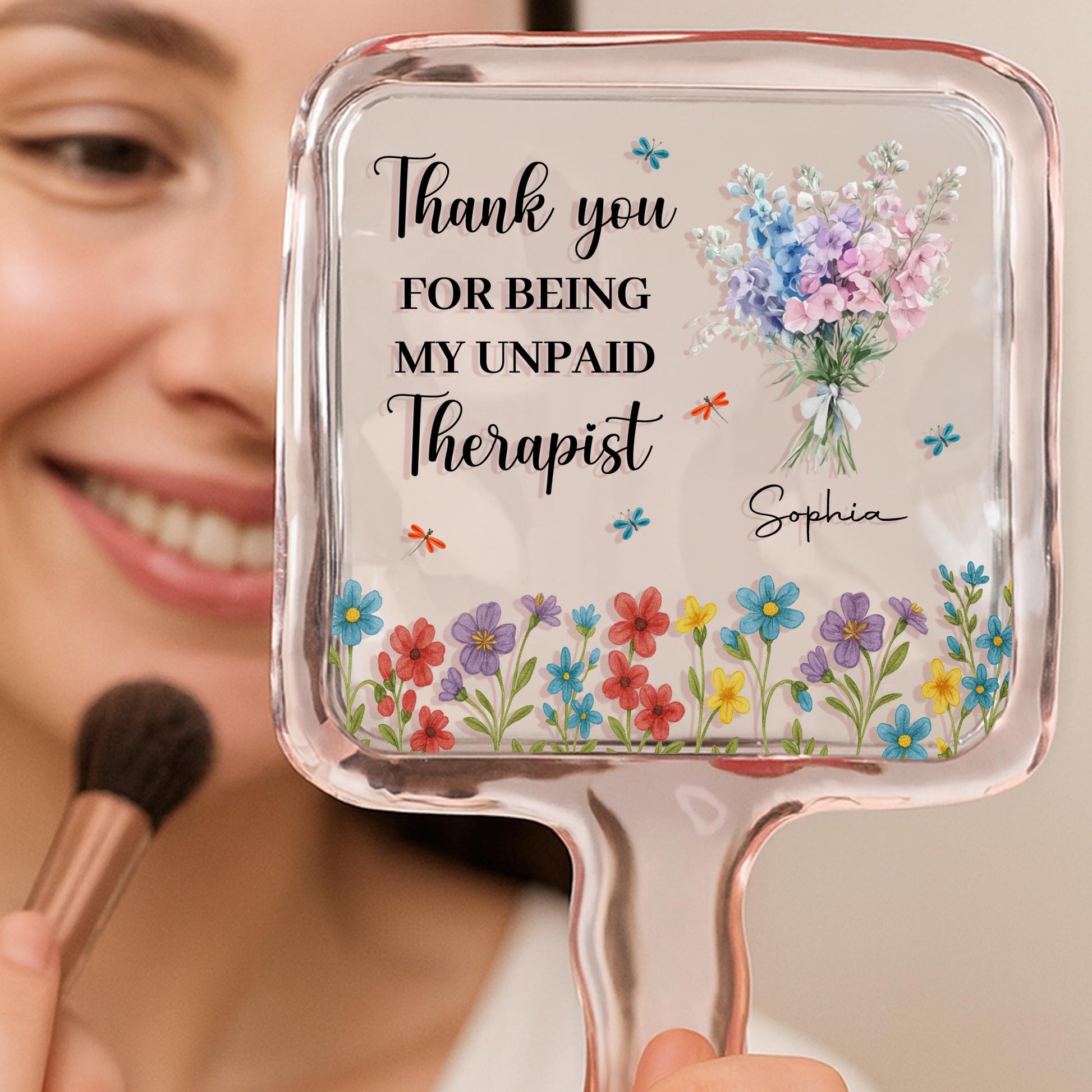 Thank You For Being My Unpaid Therapist, Flowers