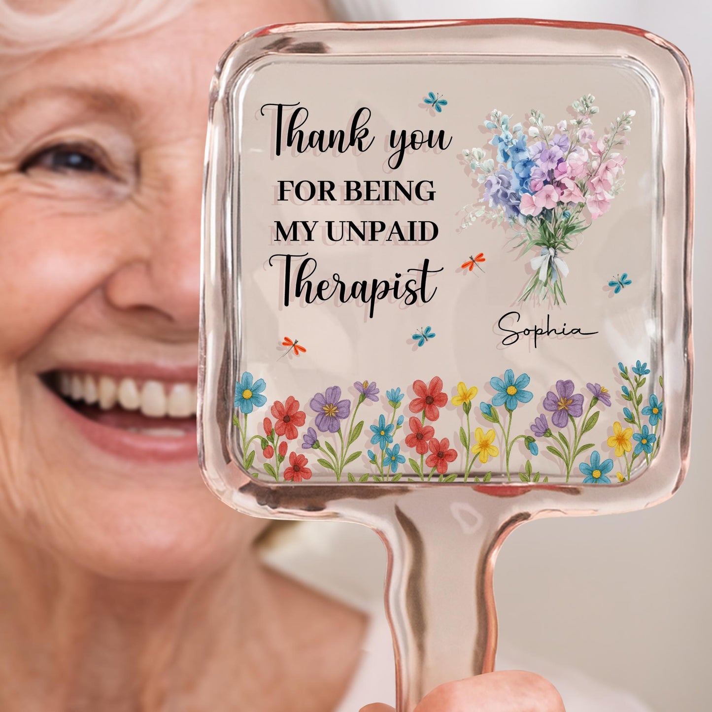 Thank You For Being My Unpaid Therapist, Flowers