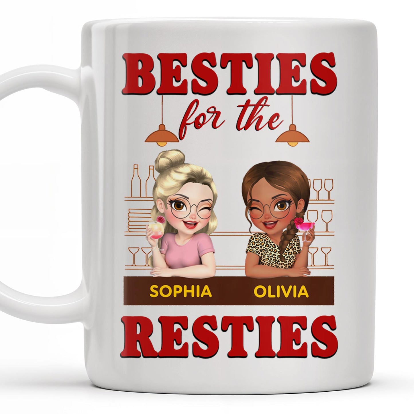 Besties For The Resties, Two Girls Enjoying Drinks