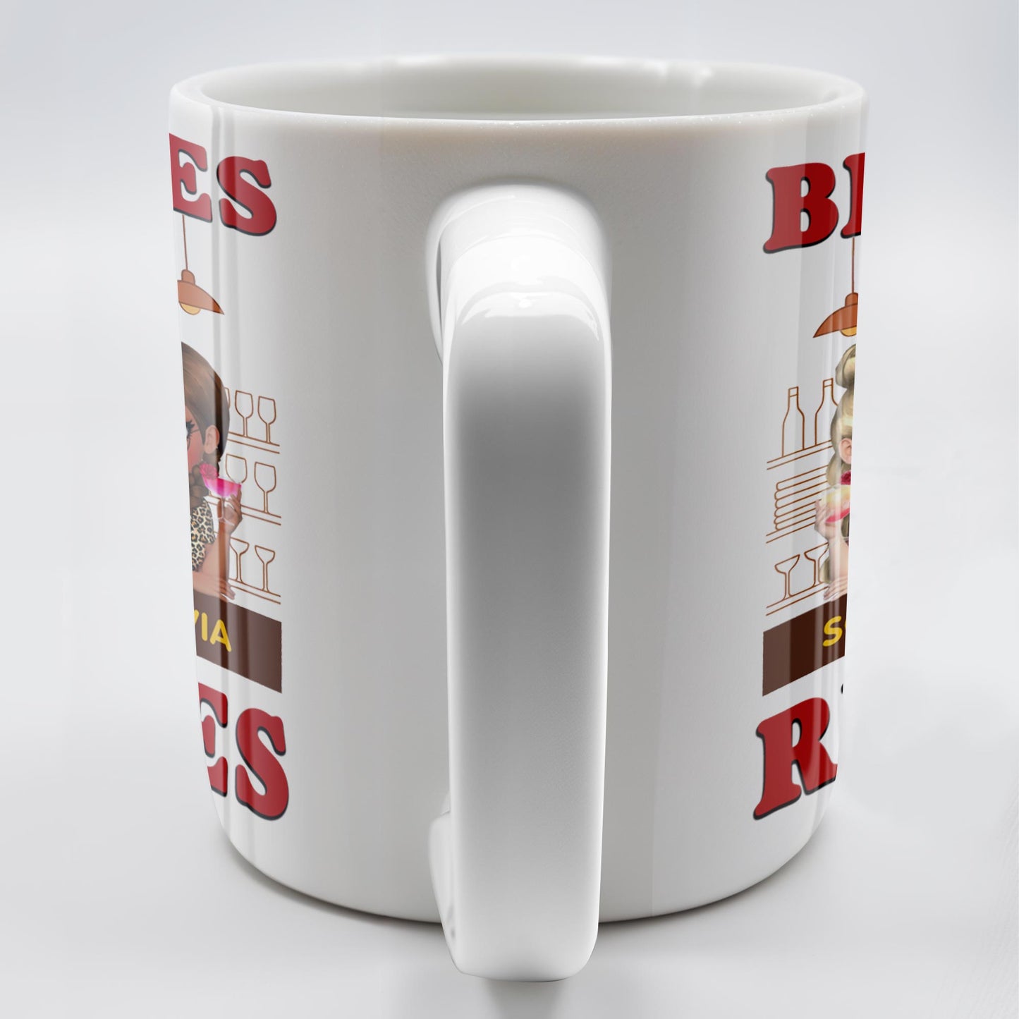 Besties For The Resties, Two Girls Enjoying Drinks