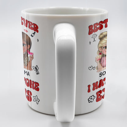 Besties Forever, I Hate Everyone Except Us, Ice Cream And Rose