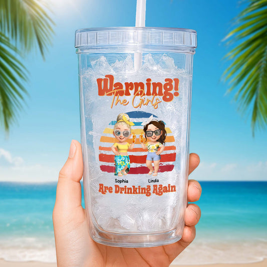 Warning The Girls Are Drinking Again, Beach And Tropical Drinks
