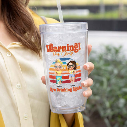 Warning The Girls Are Drinking Again, Beach And Tropical Drinks
