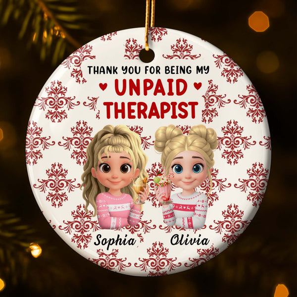 Thank You For Being My Unpaid Therapist Character Design