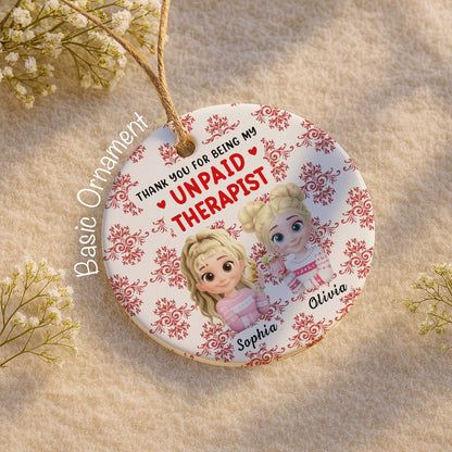 Thank You For Being My Unpaid Therapist Character Design