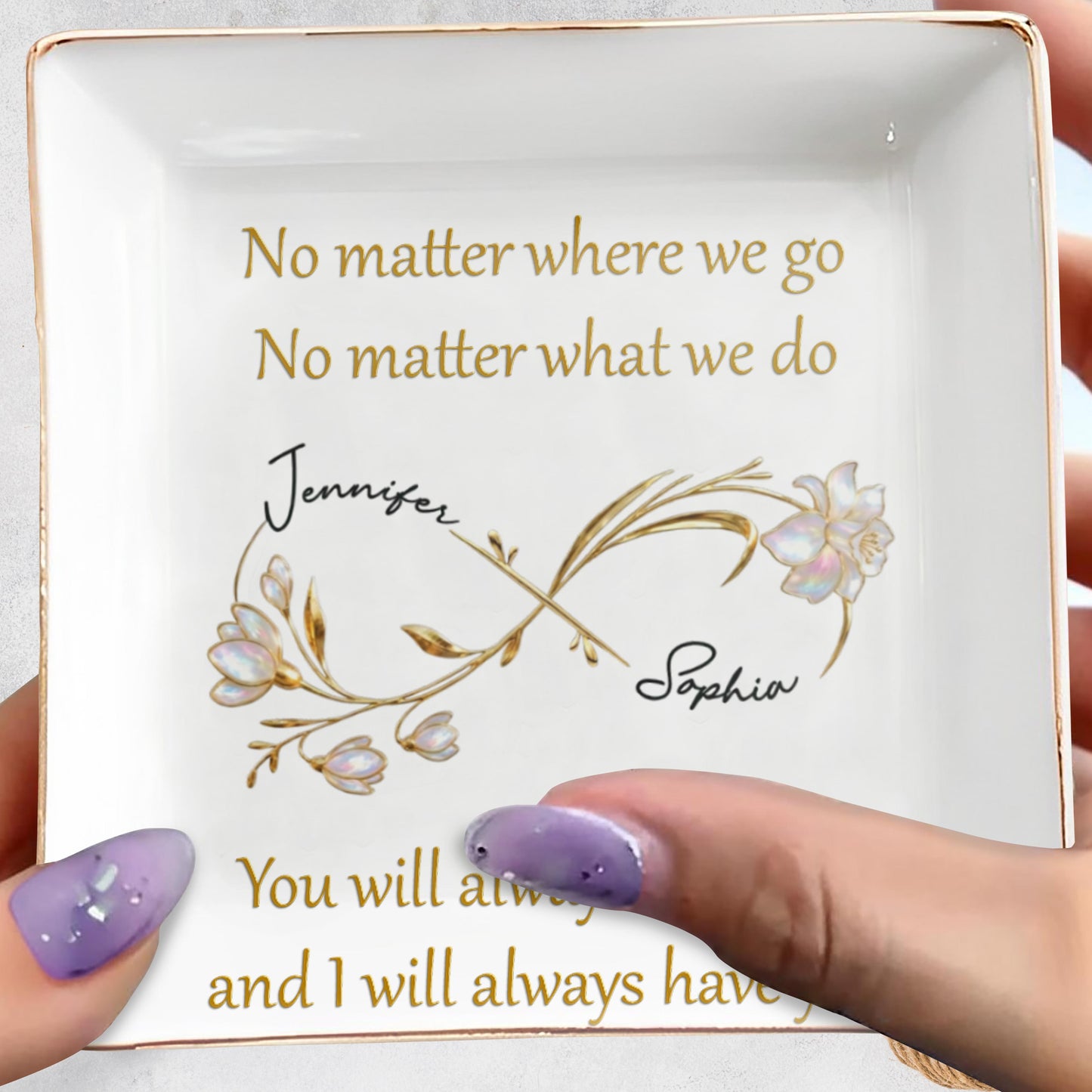 No Matter Where We Go, You Will Always Have Me, Flowers