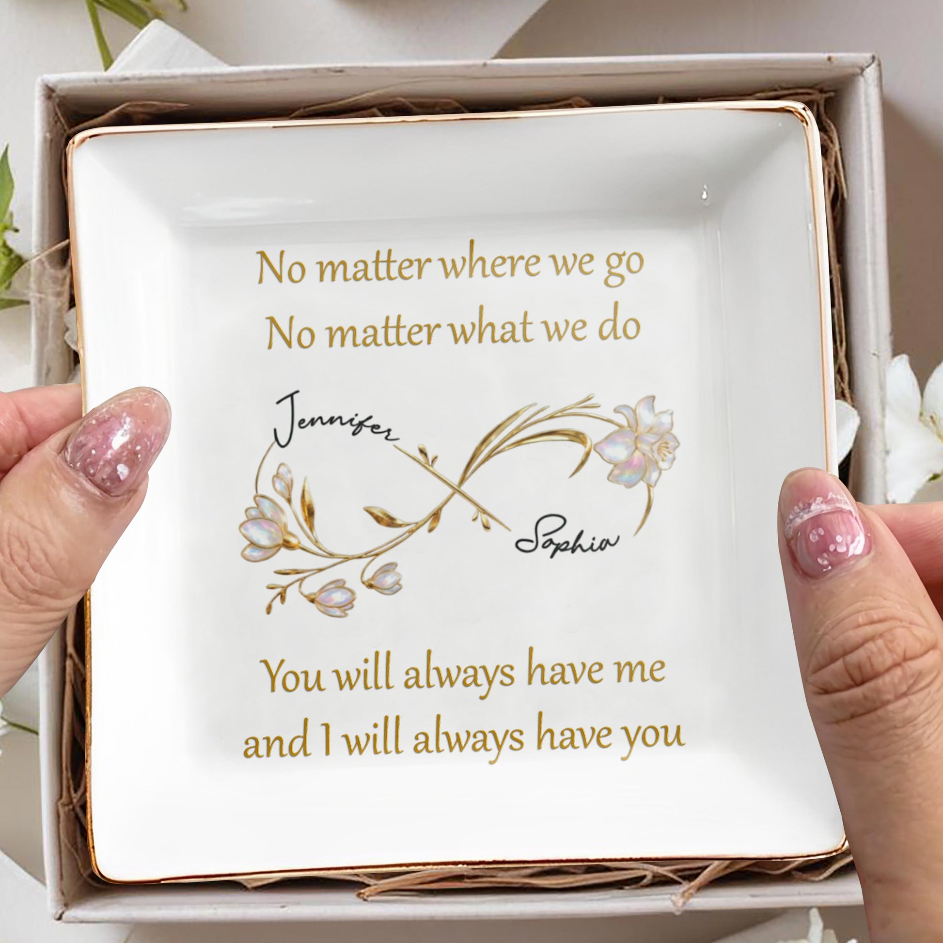 No Matter Where We Go, You Will Always Have Me, Flowers