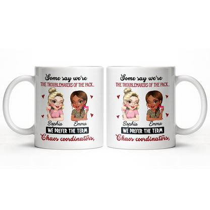 Chaos Coordinators, Cartoon Characters And Hearts