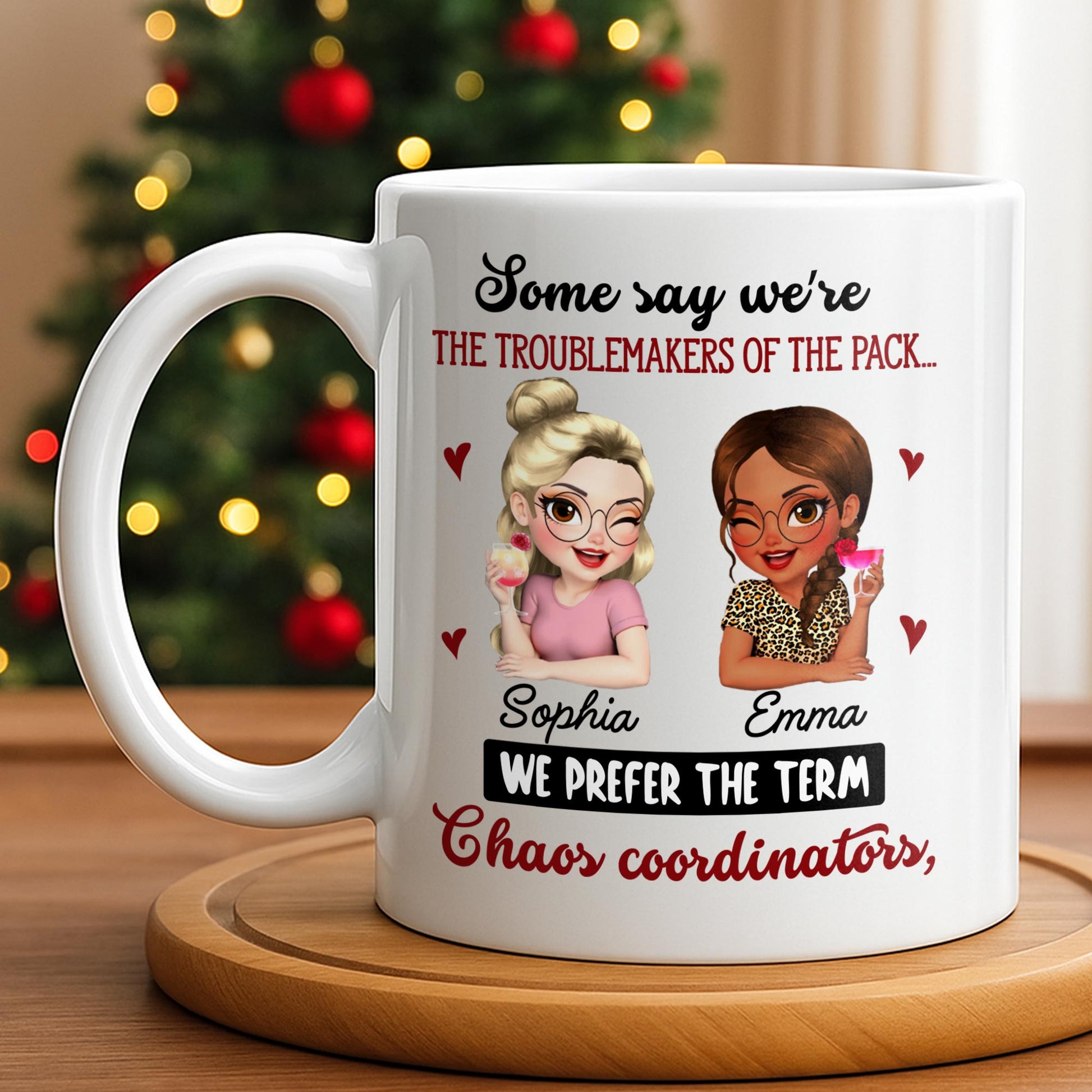 Chaos Coordinators, Cartoon Characters And Hearts