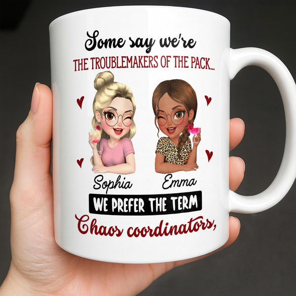 Chaos Coordinators, Cartoon Characters And Hearts