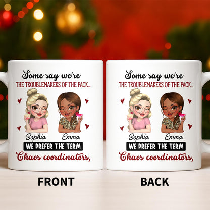 Chaos Coordinators, Cartoon Characters And Hearts