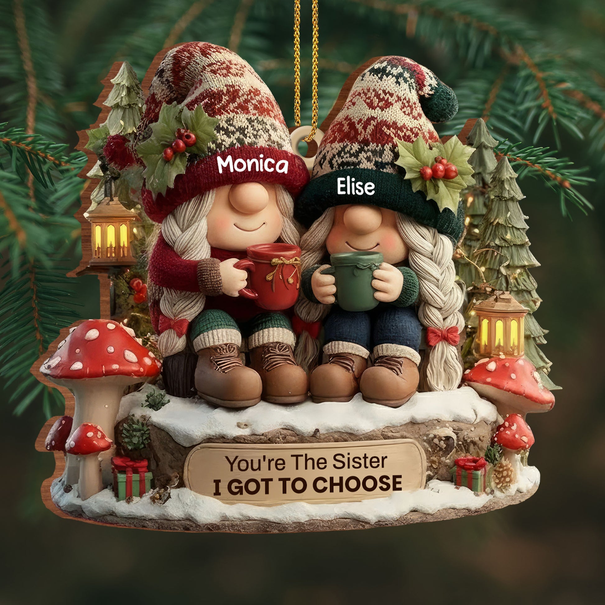 You're The Sister I Got To Choose, Gnomes And Mushrooms