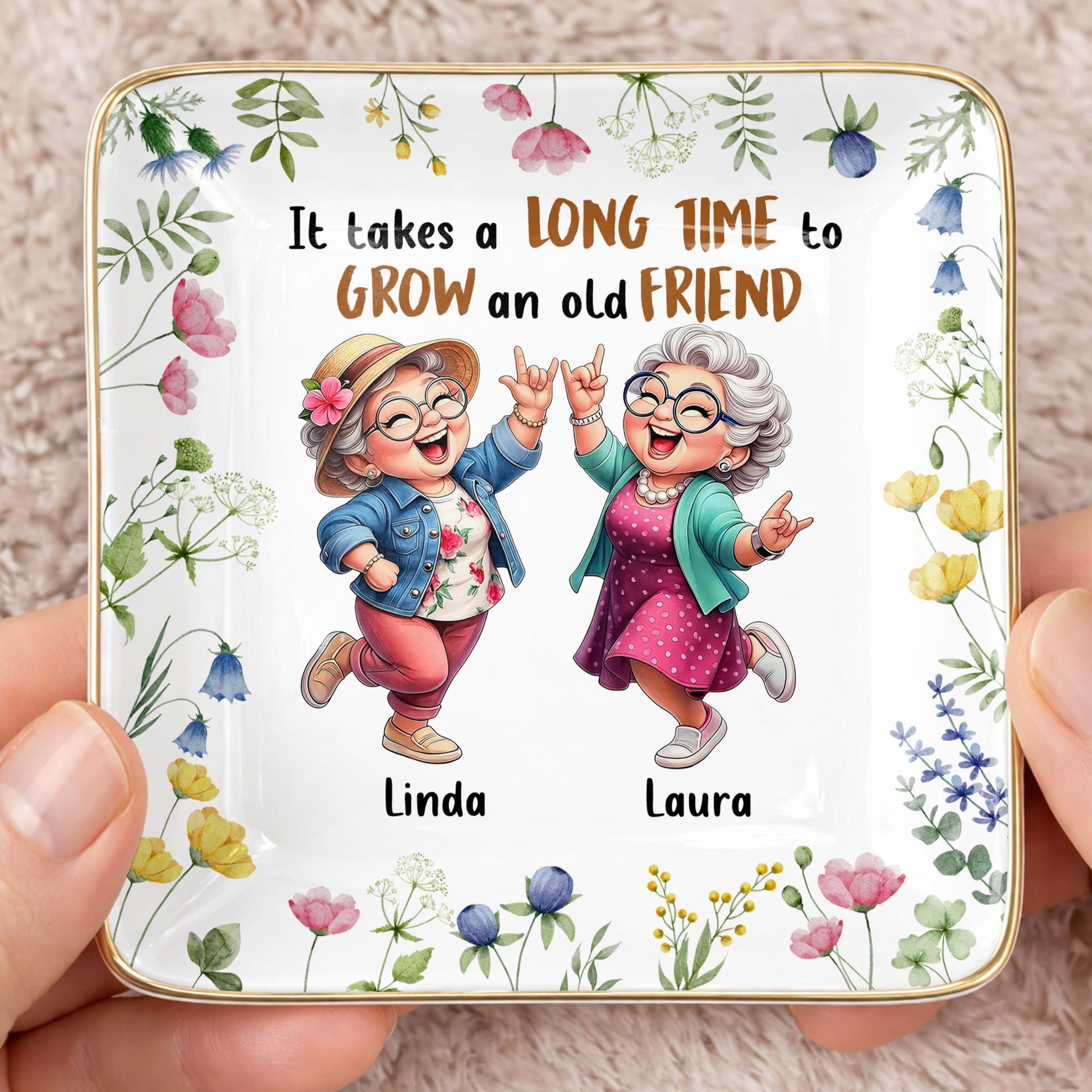 It Takes A Long Time To Grow An Old Friend, Flowers