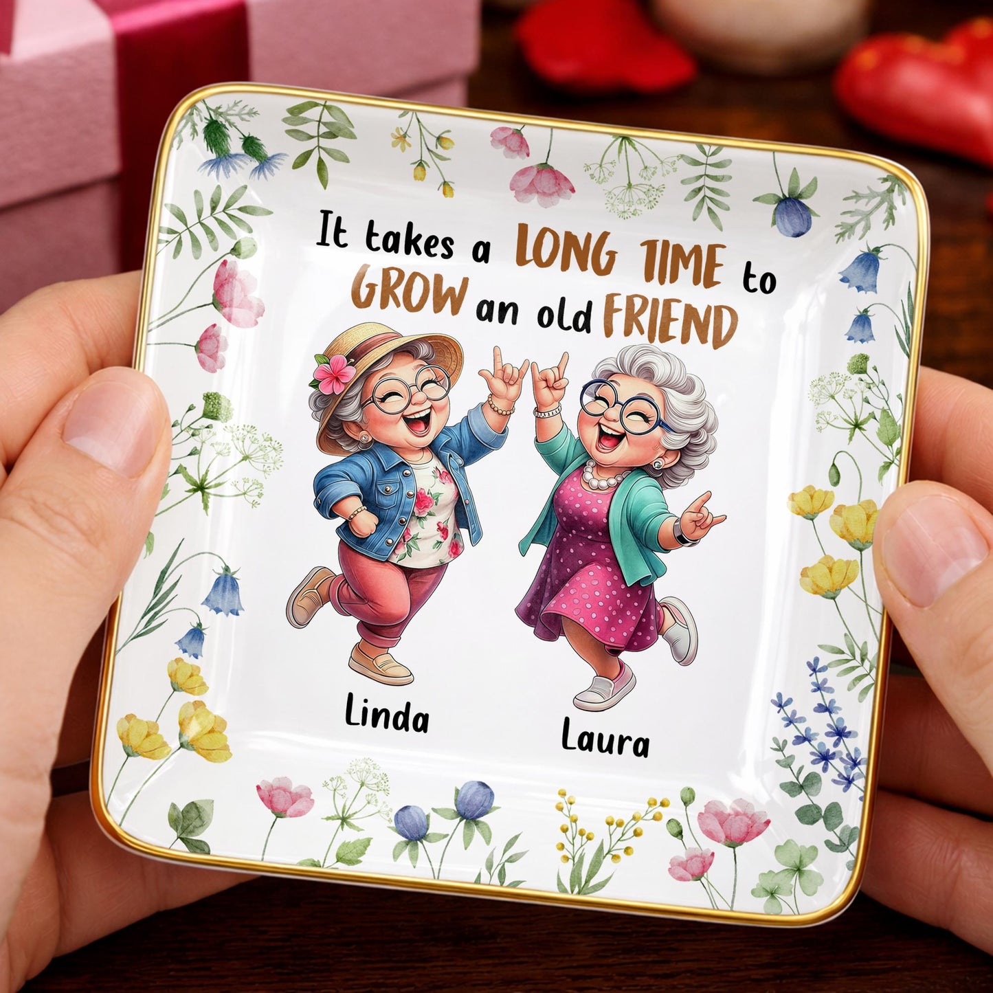 It Takes A Long Time To Grow An Old Friend, Flowers