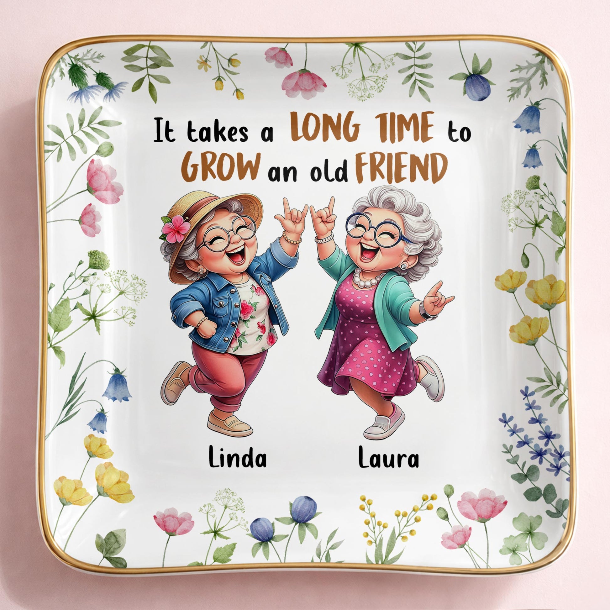 It Takes A Long Time To Grow An Old Friend, Flowers