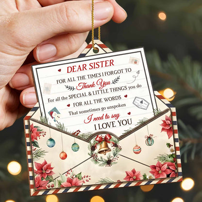 Thank You For All The Special Things, Christmas Ornaments And Bells