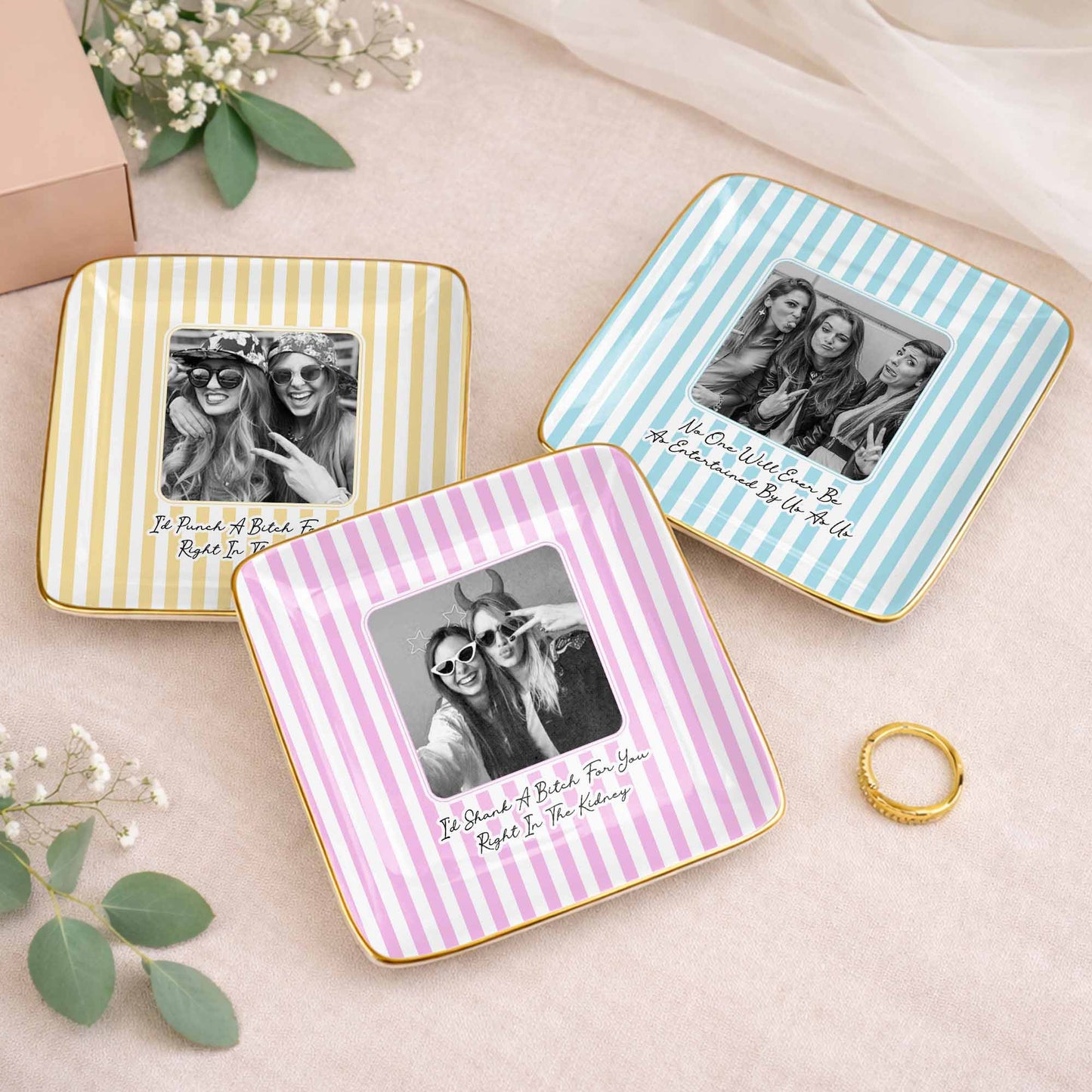 Thank You For Being My Unpaid Therapist, Striped Design