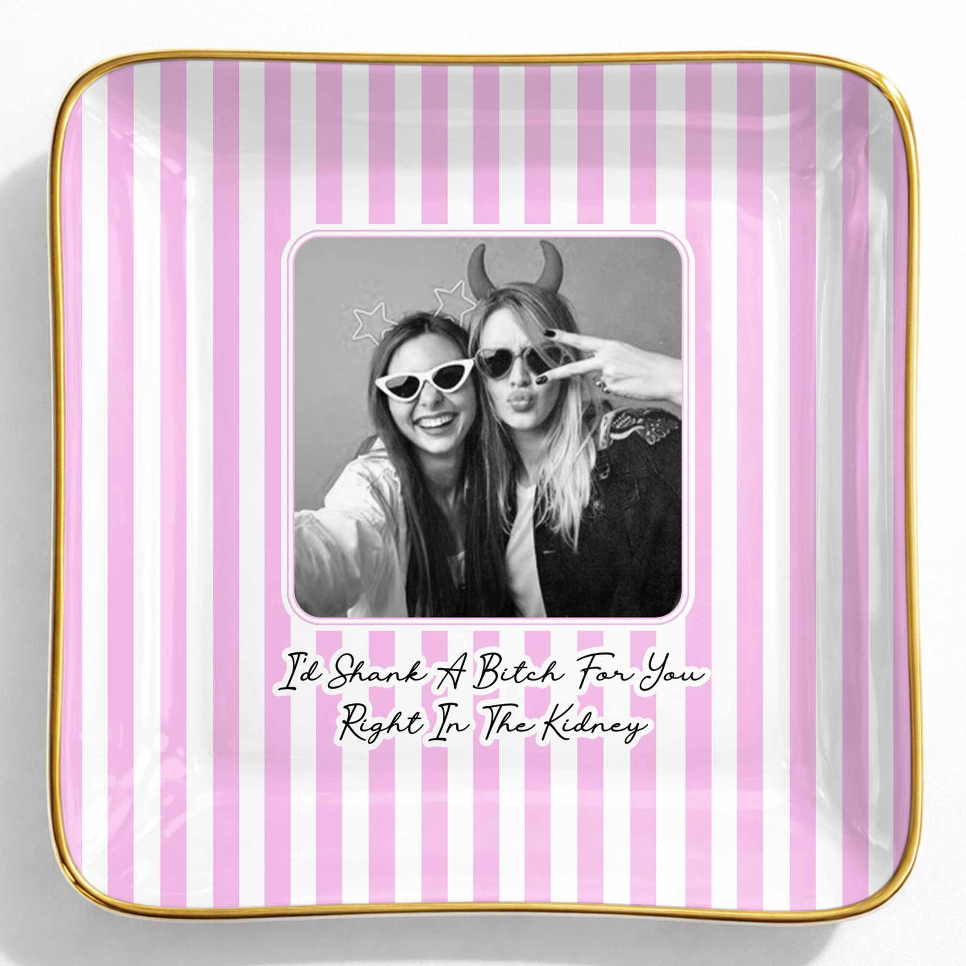 Thank You For Being My Unpaid Therapist, Striped Design