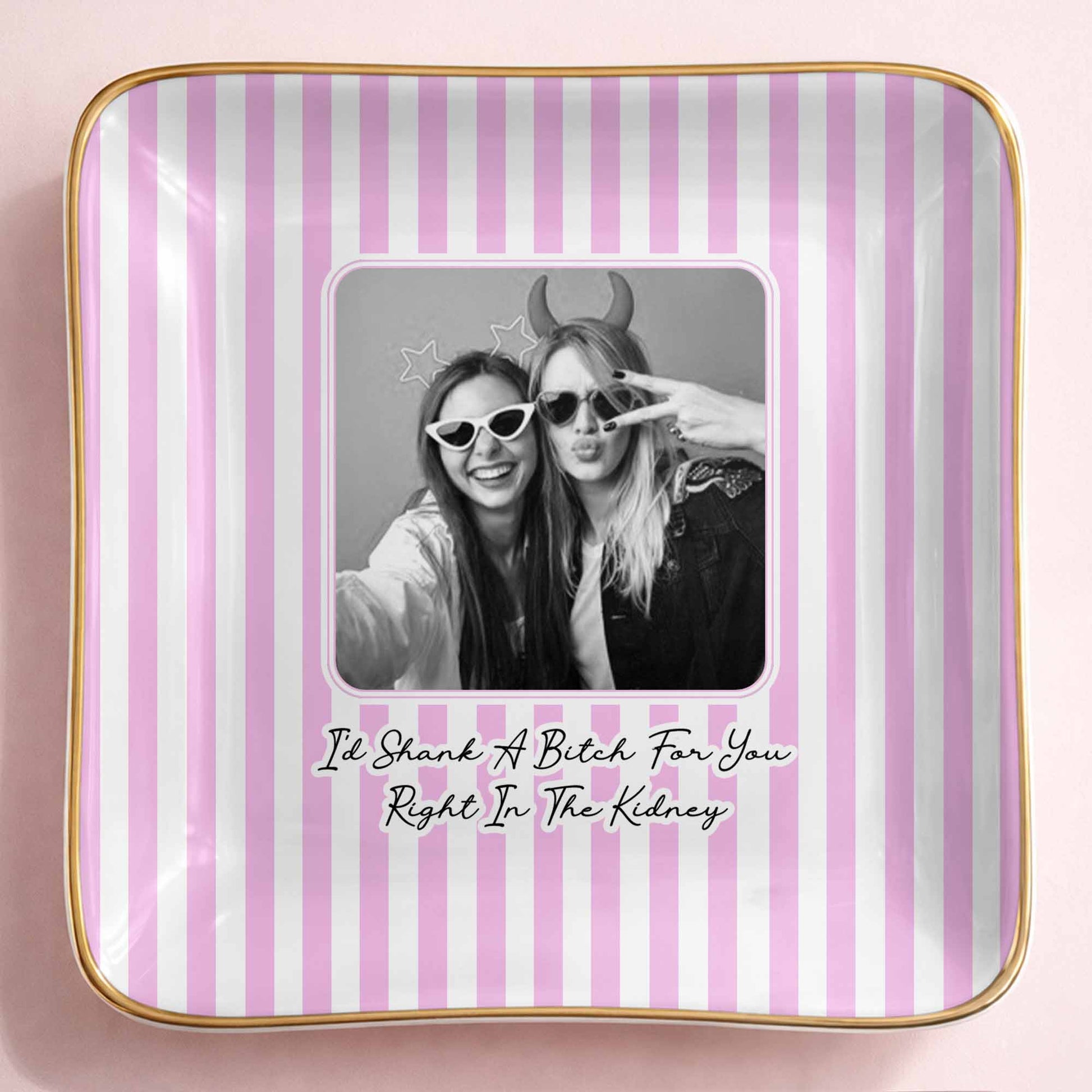 Thank You For Being My Unpaid Therapist, Striped Design