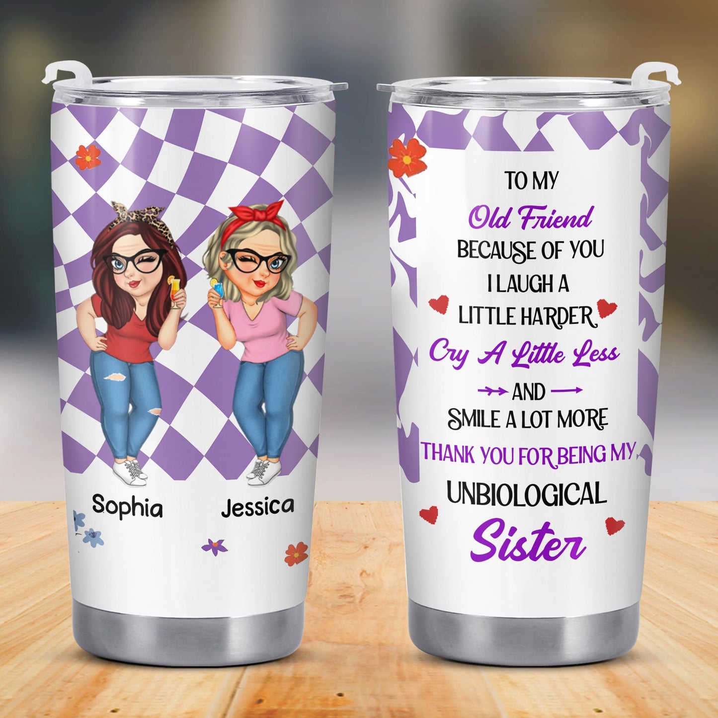 To My Old Friend, Because of You, Hearts and Flowers