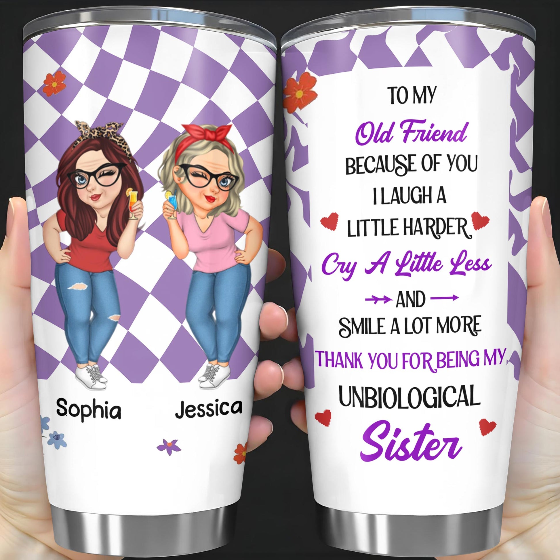 To My Old Friend, Because of You, Hearts and Flowers