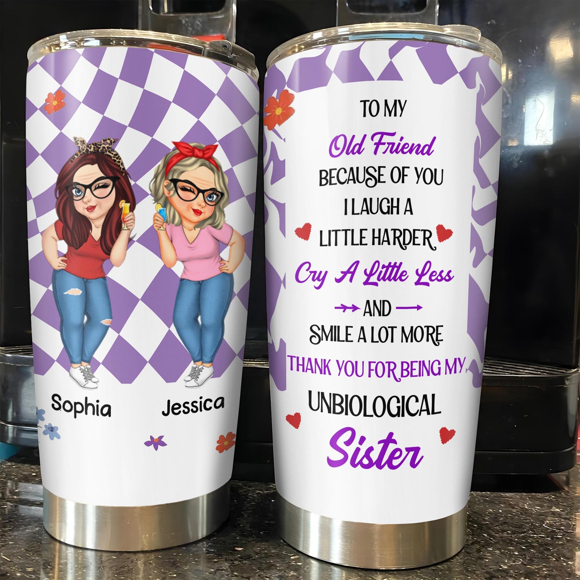 To My Old Friend, Because of You, Hearts and Flowers