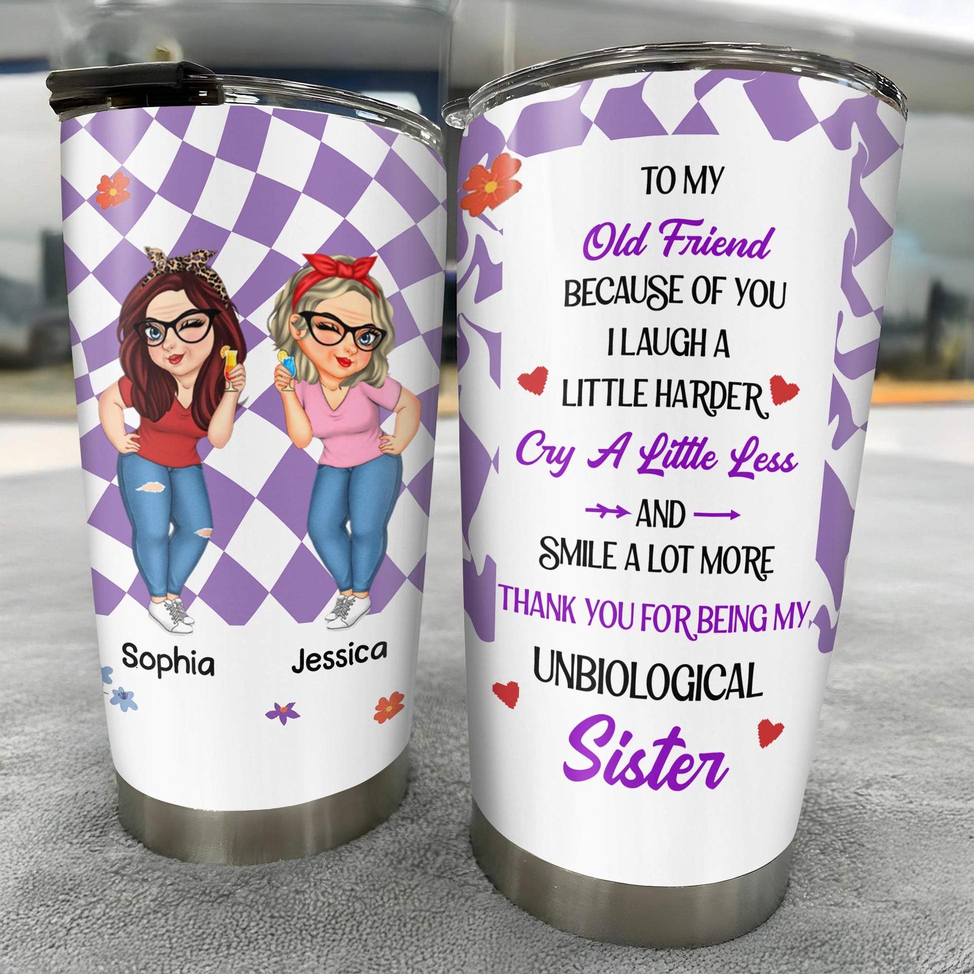 To My Old Friend, Because of You, Hearts and Flowers