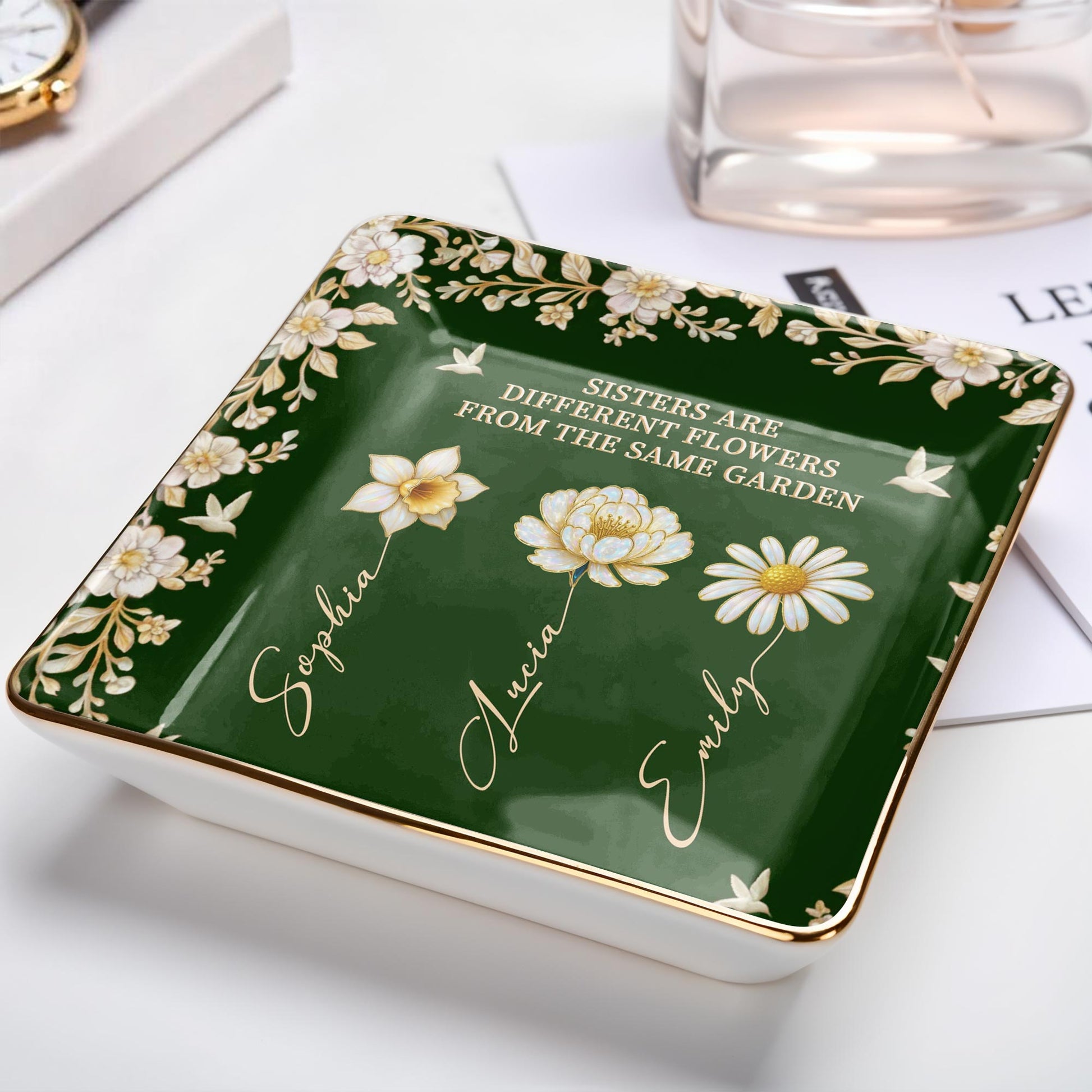 Sisters Different Flowers Same Garden