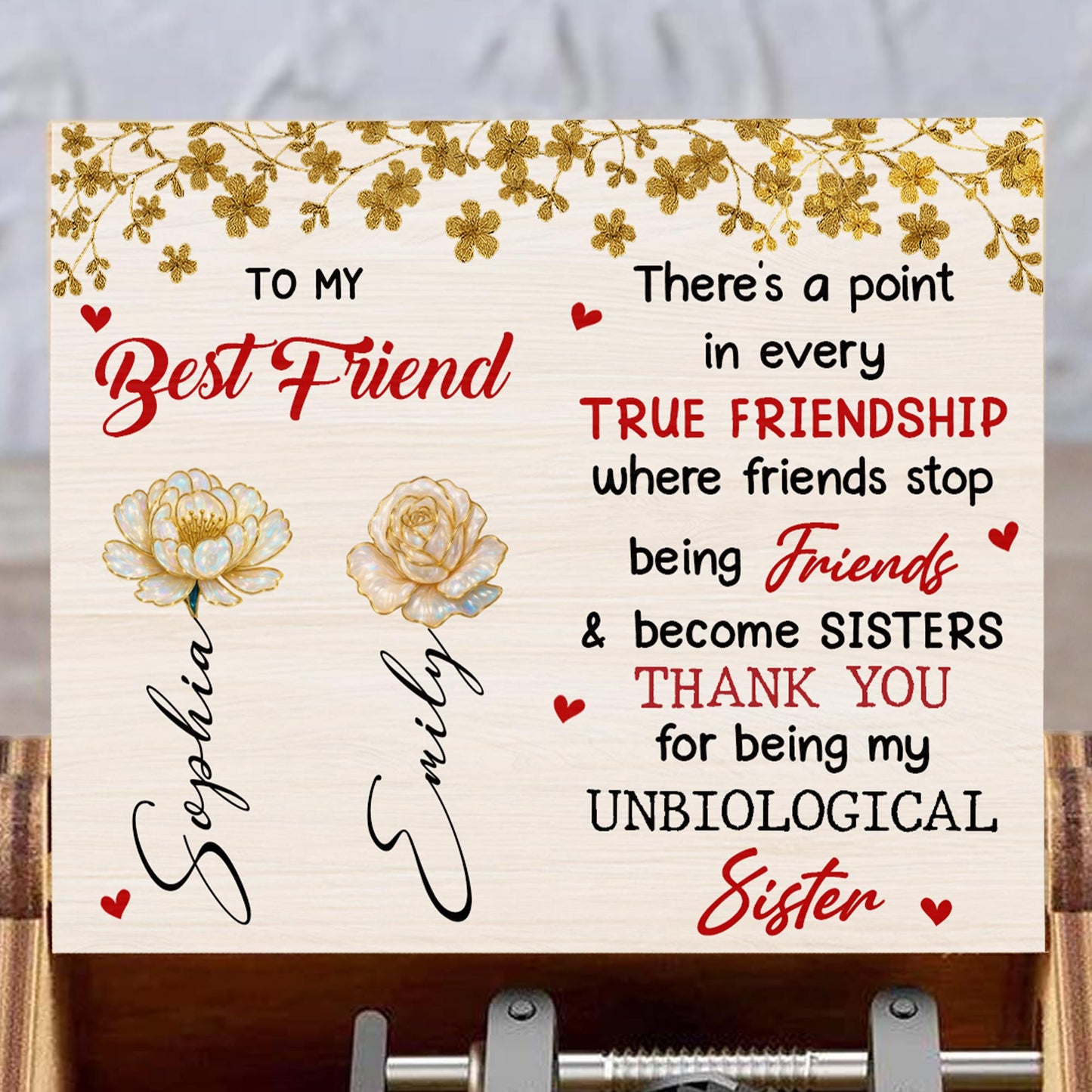 To My Best Friend Become Sisters