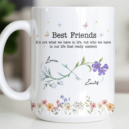 Best Friends, Lifes True Treasures, Flowers And Butterflies