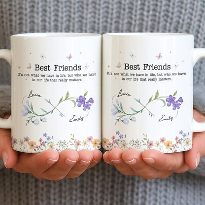 Best Friends, Lifes True Treasures, Flowers And Butterflies