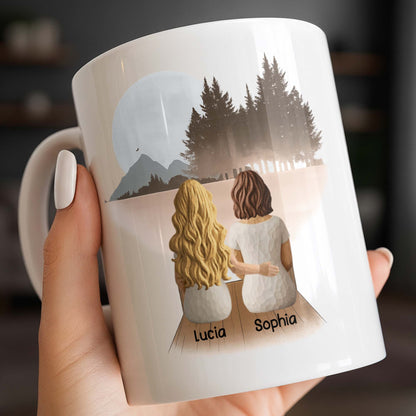 Soul Sisters With Two Women And Nature Background