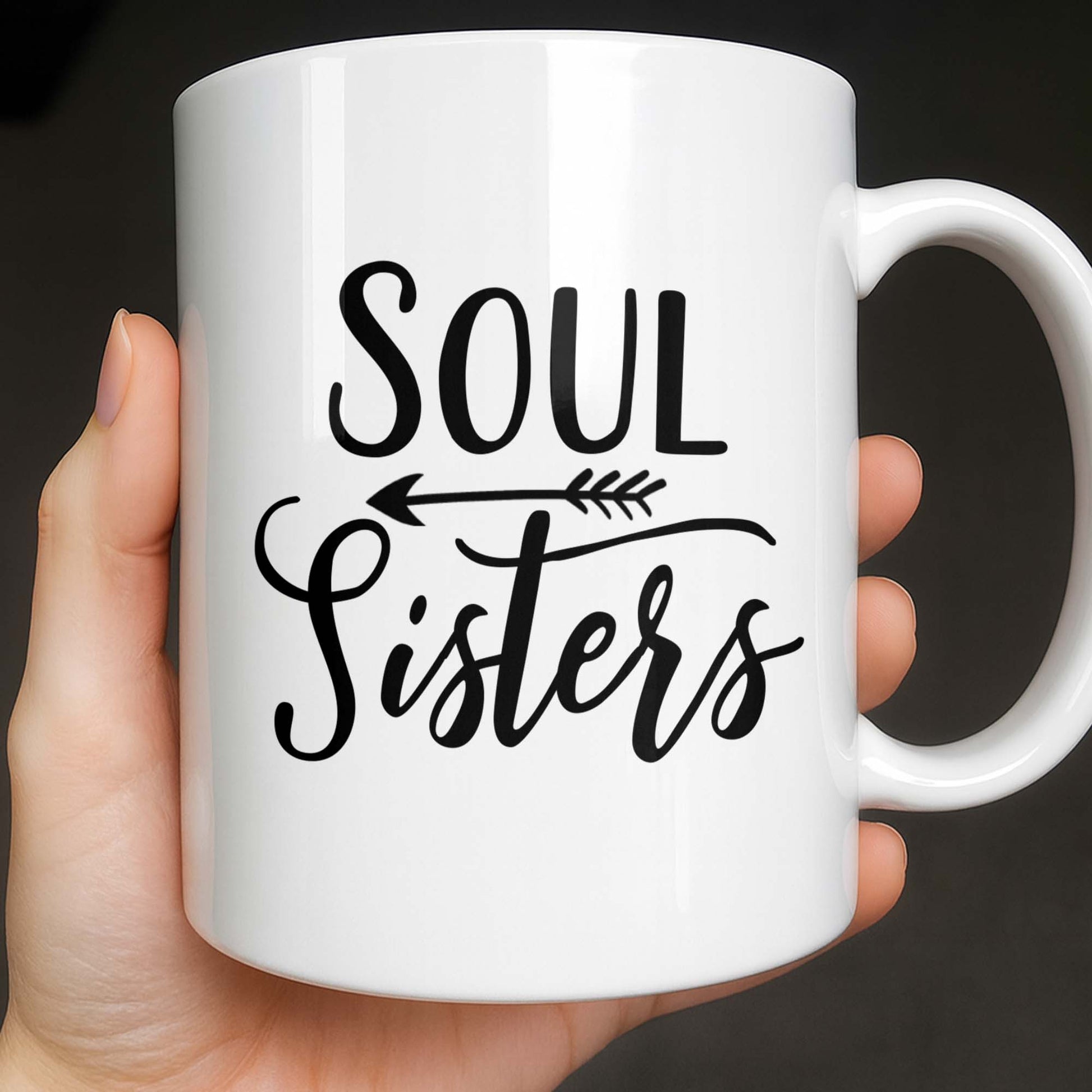 Soul Sisters With Two Women And Nature Background