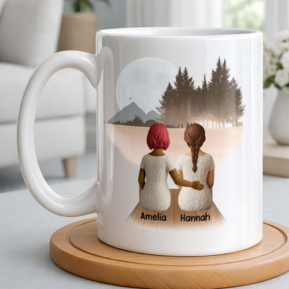 Soul Sisters With Two Women And Nature Background