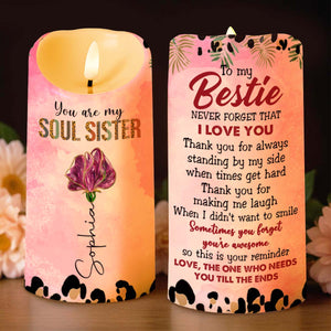 You Are My Soul Sister, To My Bestie, Paws And Flower