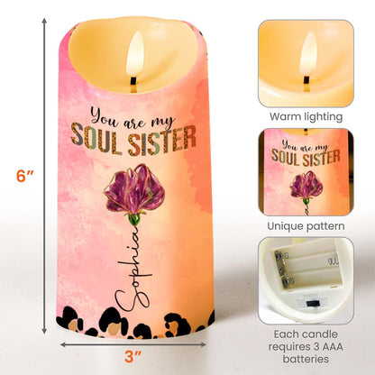 You Are My Soul Sister, To My Bestie, Paws And Flower