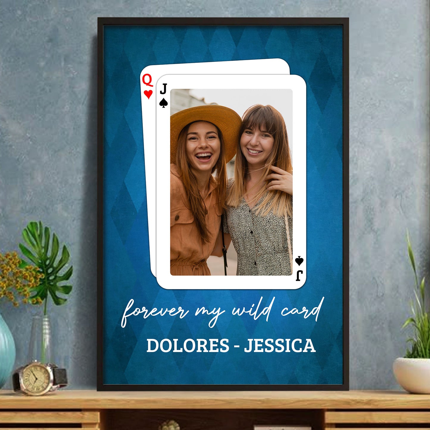 Forever My Wild Card Friendship Poster