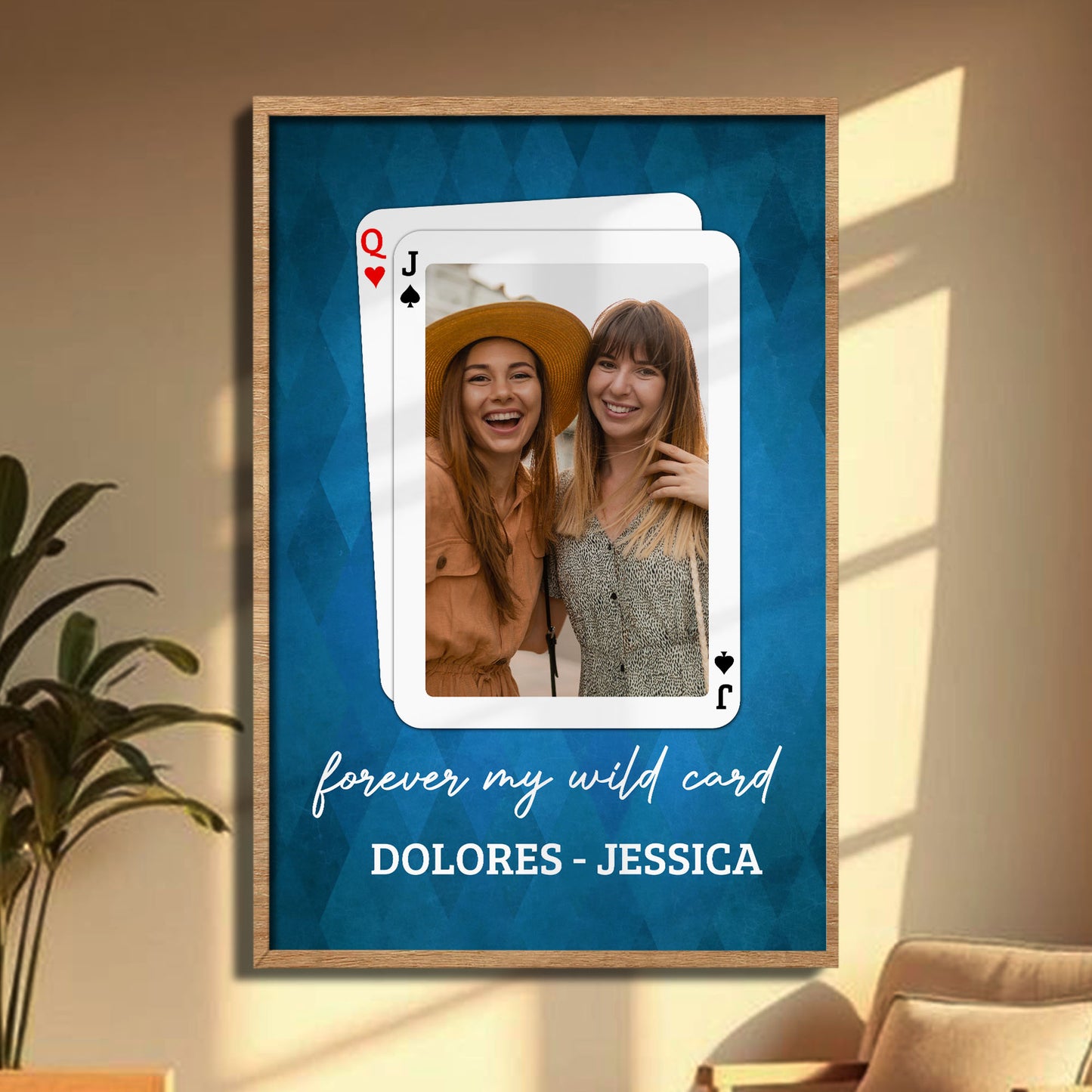 Forever My Wild Card Friendship Poster