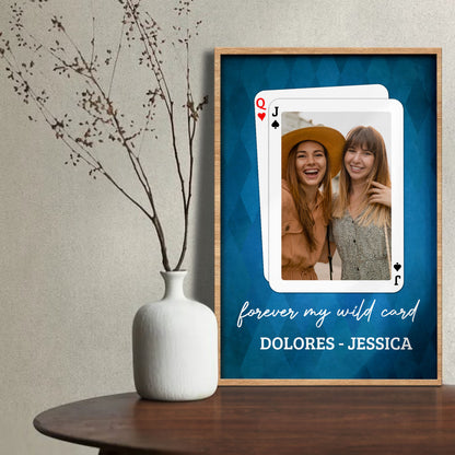 Forever My Wild Card Friendship Poster